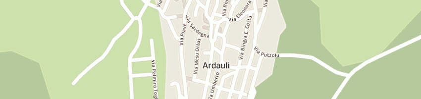 Mappa della impresa urru mario a ARDAULI