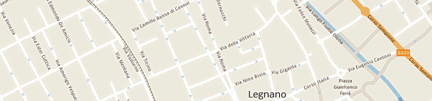 Mappa della impresa fragola sas di agostina lazzaroni e c a LEGNANO