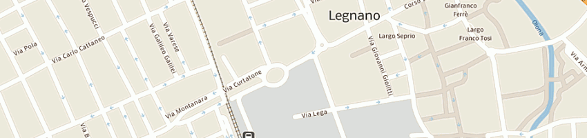 Mappa della impresa paganini srl a LEGNANO