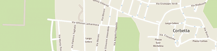 Mappa della impresa aset sas di mantovani fabio e c a CORBETTA