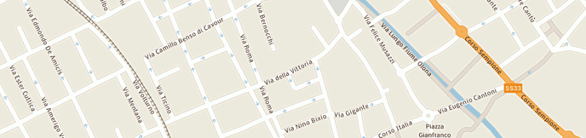 Mappa della impresa la maisone di monica colombo a LEGNANO