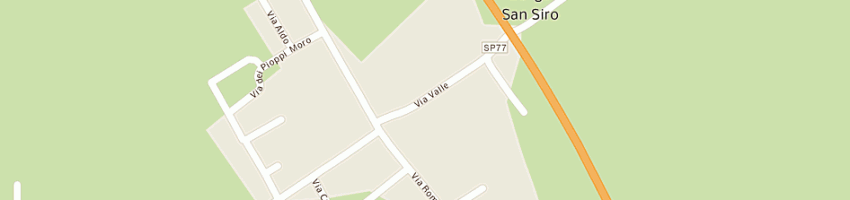 Mappa della impresa anfossi giuseppe a BORGO SAN SIRO
