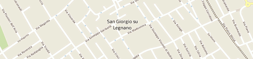 Mappa della impresa bps snc di simioni maurizio e c a SAN GIORGIO SU LEGNANO