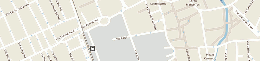 Mappa della impresa edizioni e produzioni i nomadi di carletti e c a MILANO