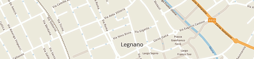Mappa della impresa zaini osvaldo a MILANO