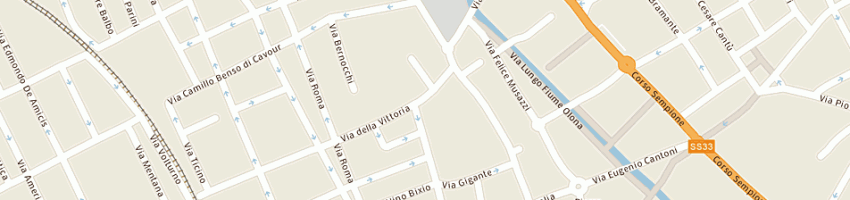 Mappa della impresa elettrica legnano a LEGNANO