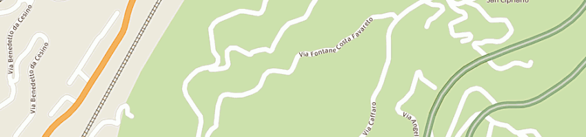 Mappa della impresa borgogni fabio a SERRA RICCO 