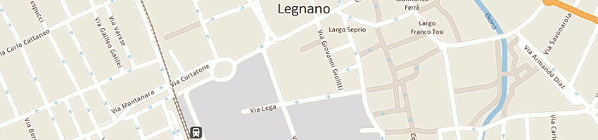 Mappa della impresa amministrazione condominio v a da giussano a MILANO