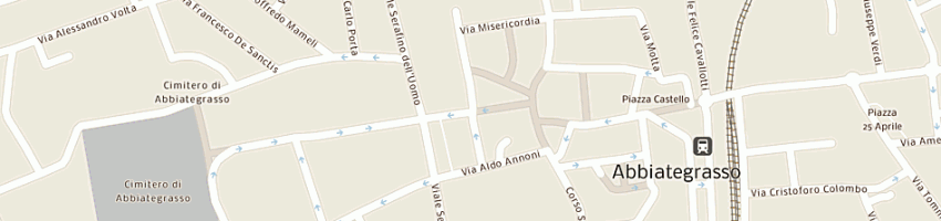 Mappa della impresa studio tecnico geom bizzarri gian carlo a ABBIATEGRASSO