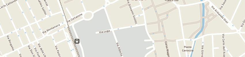 Mappa della impresa manifattura di legnano spa a LEGNANO