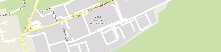 Mappa della impresa cz one comunicazione integrata srl a GORLA MINORE
