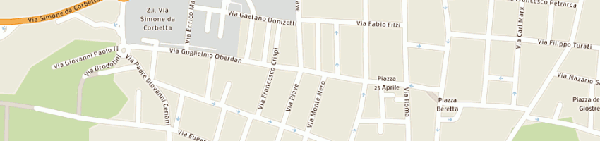 Mappa della impresa uboldi emilio a CORBETTA