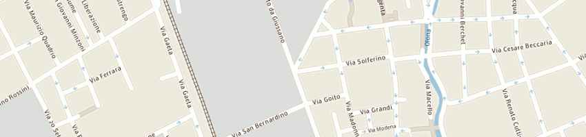Mappa della impresa ghilardi sandro e c (sas) a MILANO