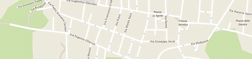 Mappa della impresa installazioni elettriche di prada matteo a CORBETTA