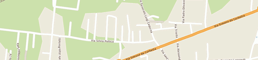 Mappa della impresa santa claus srl a CORBETTA