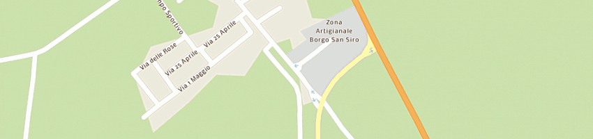 Mappa della impresa collivignarelli peppino nuova mcp a BORGO SAN SIRO