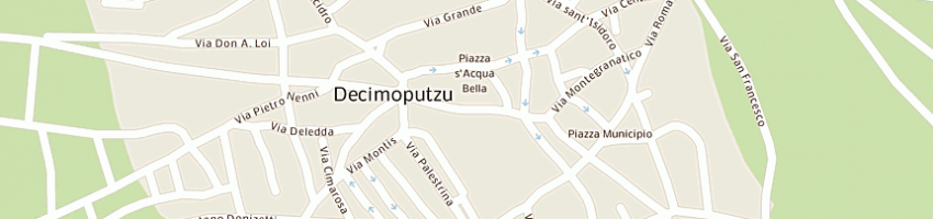 Mappa della impresa supermed srl a DECIMOPUTZU
