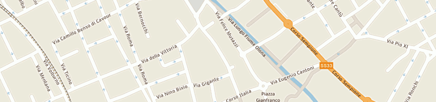 Mappa della impresa beca di piero giuseppe bergamin e c - snc a LEGNANO