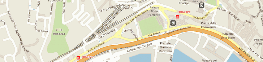 Mappa della impresa greco leonardo a GENOVA