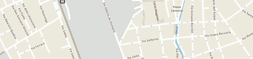 Mappa della impresa coedel sas di zisa roberto e c a LEGNANO