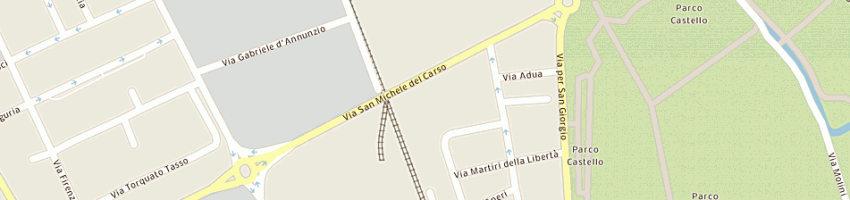 Mappa della impresa studio quattro sas di donata colombo e c a LEGNANO