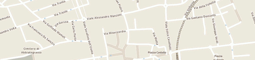 Mappa della impresa grolla gianni a ABBIATEGRASSO