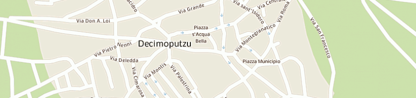 Mappa della impresa secci stefano a DECIMOPUTZU