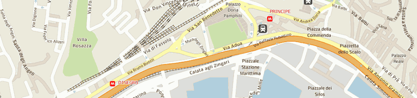 Mappa della impresa storace giovanni a GENOVA