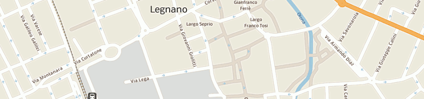 Mappa della impresa dls snc di bugna a, bugna m e messineo l a LEGNANO