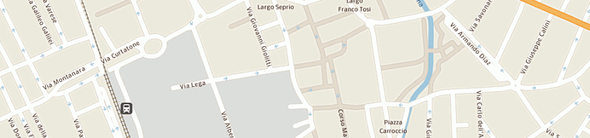 Mappa della impresa morlacchi sas di morlacchi mario e terreni luigia e c a LEGNANO
