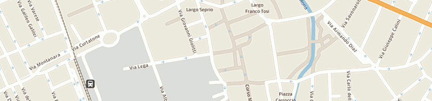Mappa della impresa pavani giovanni a LEGNANO