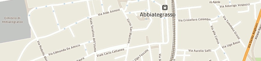 Mappa della impresa angela bar gelateria di angela novali a ABBIATEGRASSO