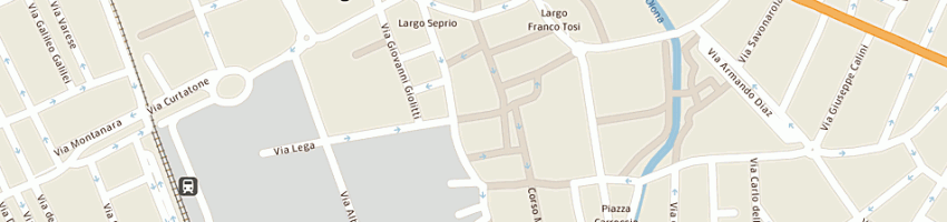 Mappa della impresa alleanza assicurazioni a LEGNANO