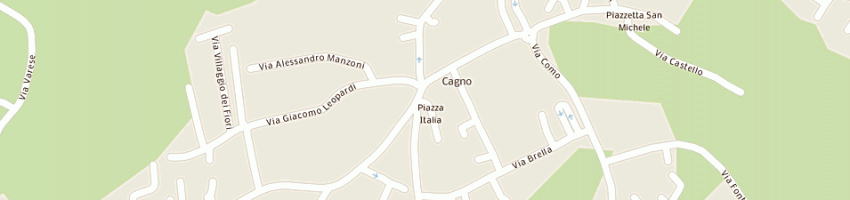 Mappa della impresa luraschi mario (snc) a CAGNO