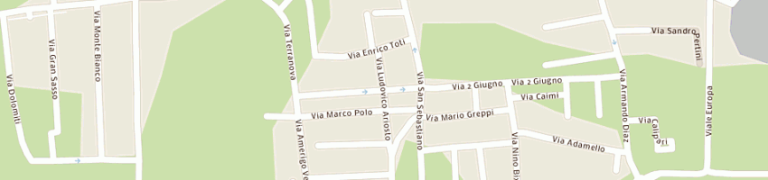 Mappa della impresa raimondi pierangelo a CORBETTA