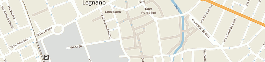 Mappa della impresa mocchetti ilio a LEGNANO
