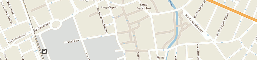 Mappa della impresa cristal ceramica sas a LEGNANO