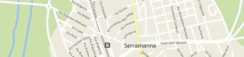 Mappa della impresa comune a SERRAMANNA