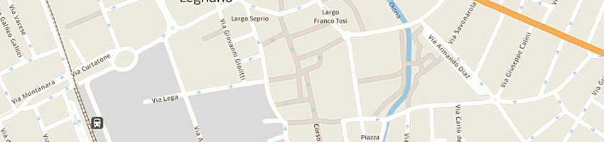 Mappa della impresa seld sas di donato silvia e c a LEGNANO