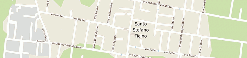 Mappa della impresa rondena snc di rondena aldo e c a SANTO STEFANO TICINO
