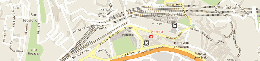 Mappa della impresa petrolo mario a GENOVA