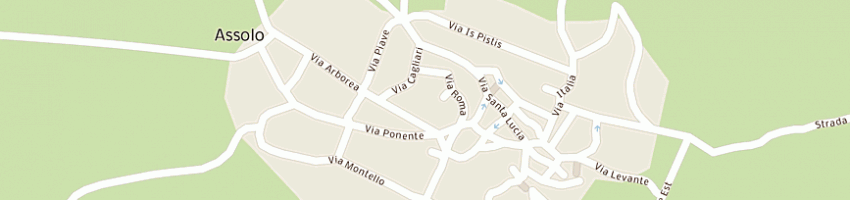 Mappa della impresa scuola elementare a ASSOLO