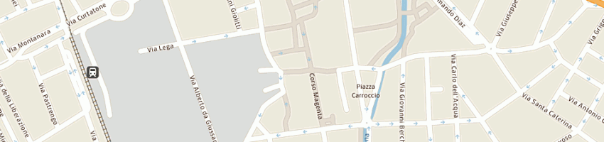 Mappa della impresa general trading international srl a LEGNANO