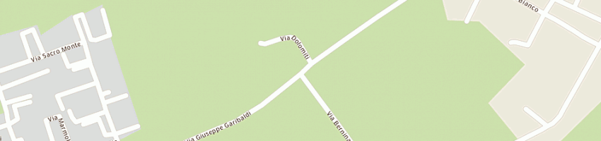 Mappa della impresa ristorante il terrazzo (snc) a LOCATE VARESINO