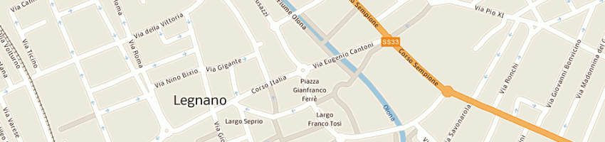Mappa della impresa prontomutuo by mediaservice srl a LEGNANO