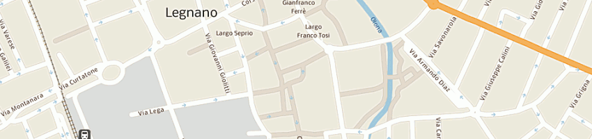Mappa della impresa bonecco assicurazioni sas di franco bonecco e c a LEGNANO
