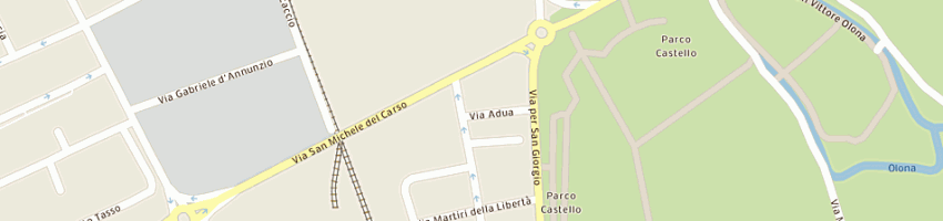 Mappa della impresa carrozzeria brunitto di brunitto luigi e c snc a LEGNANO