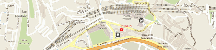 Mappa della impresa giacobbe dr claudio a GENOVA