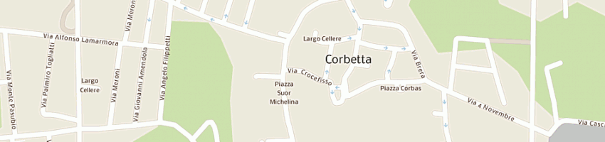 Mappa della impresa flli galbiati snc di valerio e rodolfo galbiati a CORBETTA