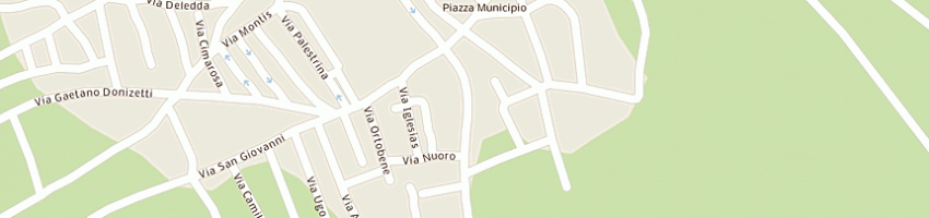 Mappa della impresa deplano giuseppe a DECIMOPUTZU